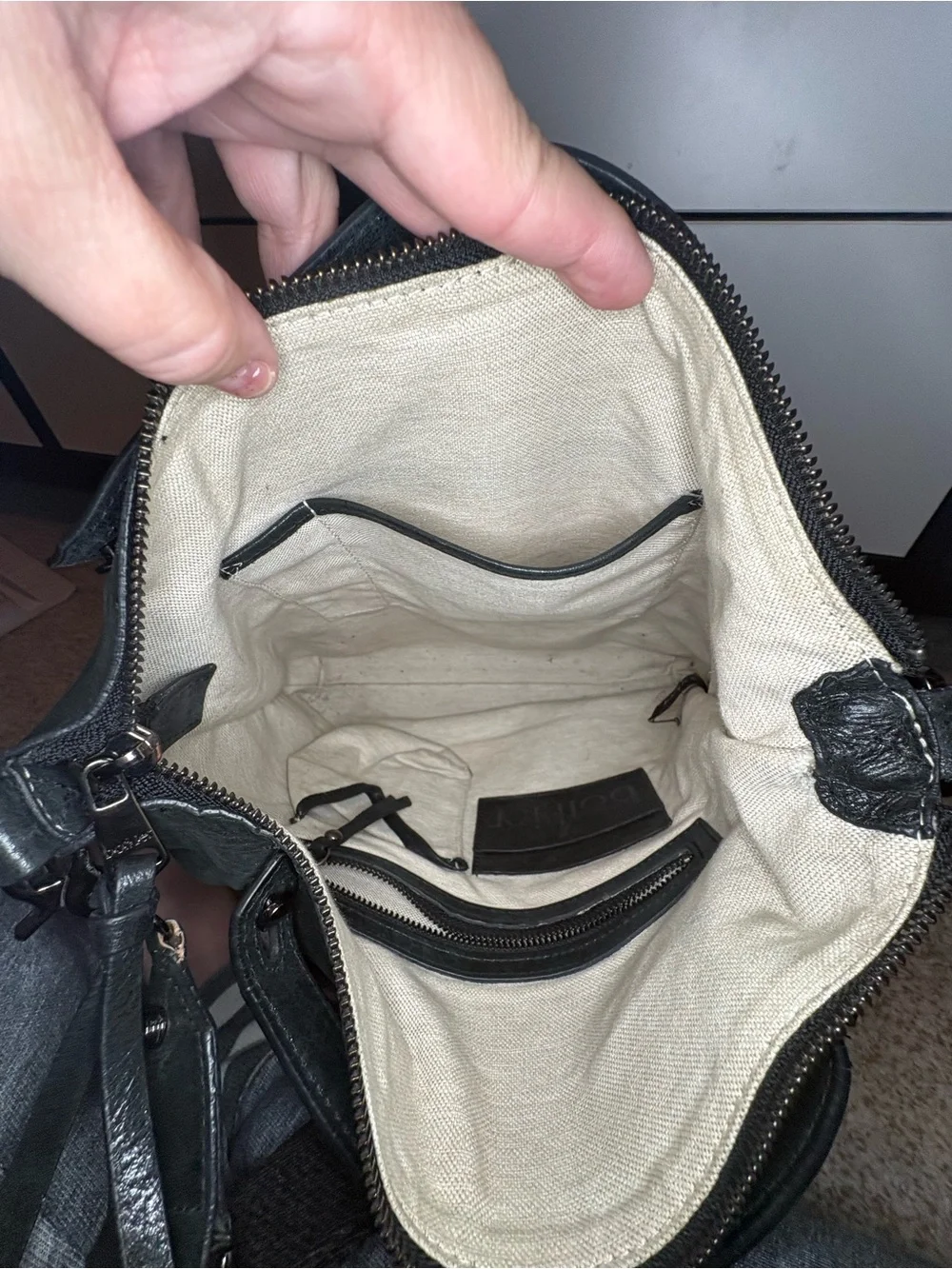 Botkier Black Leather Satchel